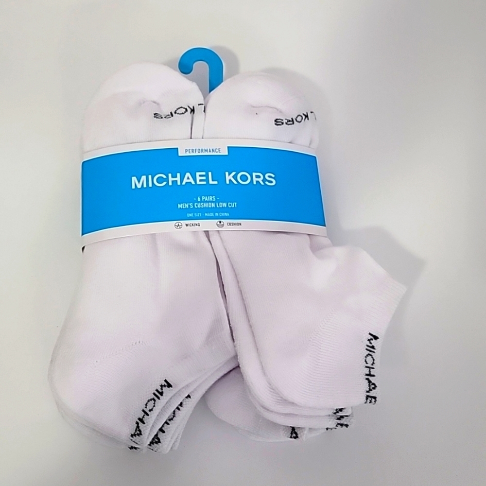 Michael Kors Low Cut Mens Socks ( 6pk  )